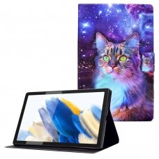 Samsung Tab A8 10.5" fashion dėklas Colorful Cat