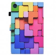 Samsung Tab A8 10.5" fashion dėklas Colorful Geometry