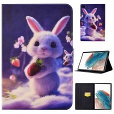 Samsung Tab A8 10.5" fashion dėklas Strawberry Bunny
