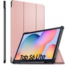 Samsung Tab S6 LITE 10.4 aukso spalvos TRIFOLD dėklas