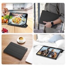 Samsung Tab S6 LITE 10.4 black DUX DUCIS domo TRIFOLD dėklas
