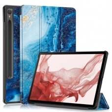 Samsung TAB S9/S9 FE 11" TRIFOLD dėklas Sea Wave