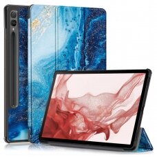 Samsung TAB S9+/S9 FE+ 12.4" TRIFOLD dėklas Sea Wave