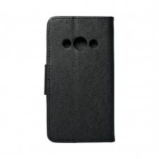 Samsung Xcover3 juodas Fancy diary dėklas