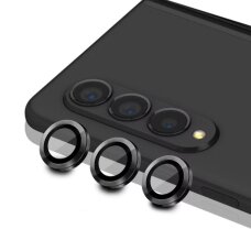 Samsung Z FLIP7 5G apsauginis black Mr. Monkey galinės kameros stiklas