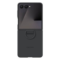 Samsung Z Flip7 5G Black Original Silicone Ring nugarėlė EF-PF766TBE