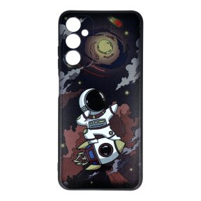 Samsung A05s 5G black nugarėlė Cosmonaut Design00006
