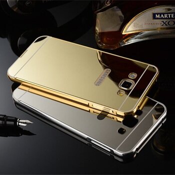 Samsung S6 Edge aukso spalvos LUSTRO nugarėlė 1
