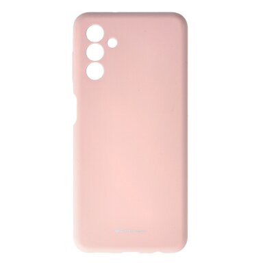 Samsung A13 5G pink sand MERCURY SILICONE nugarėlė