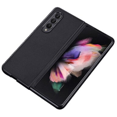 Samsung Fold4 5G Tracy juoda Nylon nugarėlė Samsung Fold4 5G Tracy juoda Nylon nugarėlė