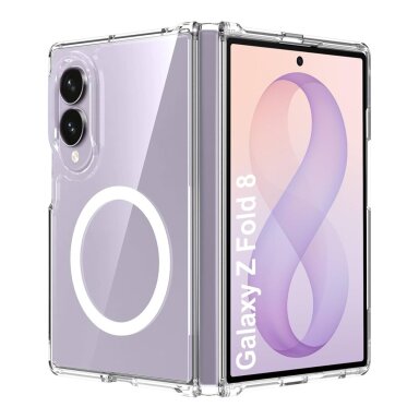 Samsung FOLD8 clear MAG Acrylic+TPU nugarėlė Samsung FOLD8 clear MAG Acrylic+TPU nugarėlė