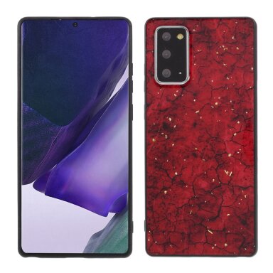 Samsung Note 20 ULTRA raudona EPOXY MARBLE nugarėlė Samsung Note 20 ULTRA raudona EPOXY MARBLE nugarėlė
