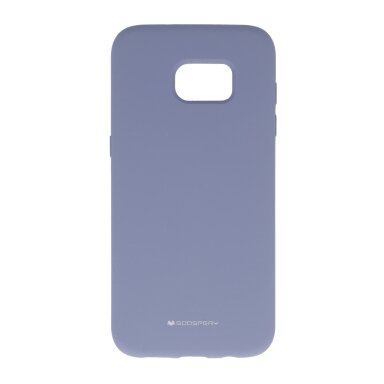 Samsung S7 EDGE grey blue MERCURY SILICONE nugarėlė