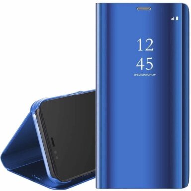 Samsung S7 edge mėlynas VIEW WINDOW dėklas