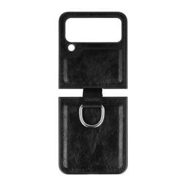 Samsung Z FLIP4 5G Tracy Leather su žiedu nugarėlė Samsung Z FLIP4 5G Tracy Leather su žiedu nugarėlė