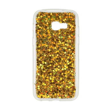 Samsung 2017 A3 GLITTER TRC gold nugarėlė