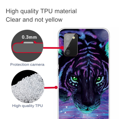 Samsung A02s/A03s Tracy fashion nugarėlė Colorful Tiger 2