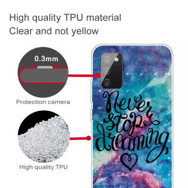 Samsung A02s/A03s Tracy nugarėlė Never Stop Dreaming 1