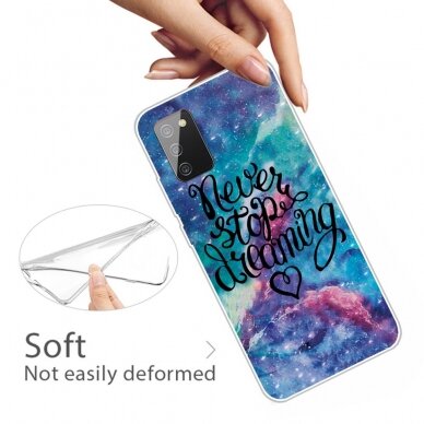 Samsung A02s/A03s Tracy nugarėlė Never Stop Dreaming 2