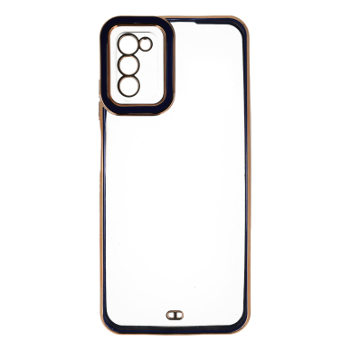 Samsung A02S/A03S skaidri+mėlyna ANGEL EYES nugarėlė