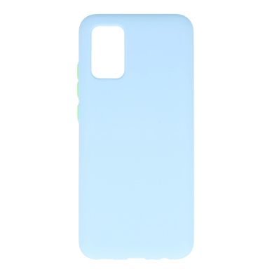 Samsung A02s/A03s žydra SOLID SILICONE nugarėlė
