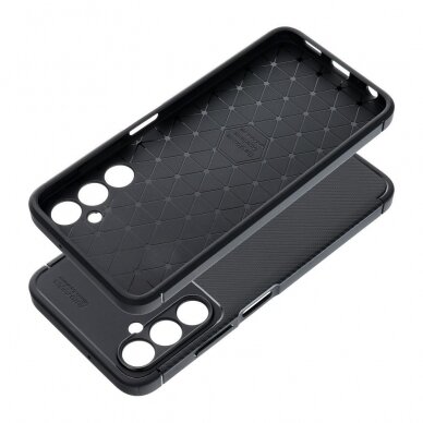 Samsung A05S black CARBON FIBER nugarėlė 6