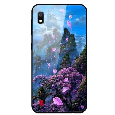Samsung A10/M10 picture glass Tracy nugarėlė Flower Mountain