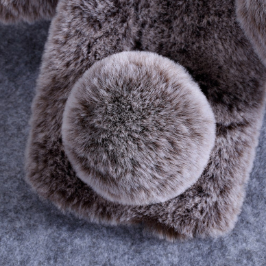 Samsung A10/M10 ruda nugarėlė Fluffy rabbit 4