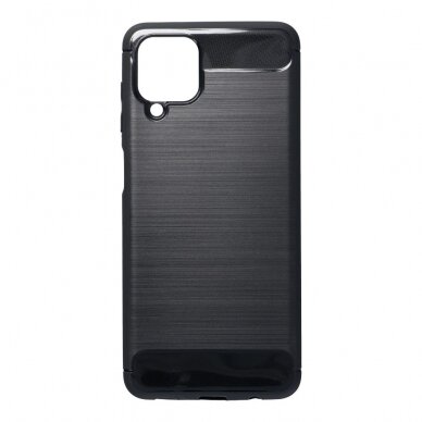 Samsung A12 juoda LYGCARBON nugarėlė 8