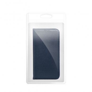 Samsung A12 mėlynas dėklas Magnetic 7