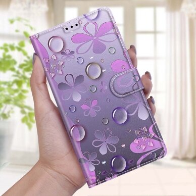 Samsung A12 Tracy fashion dėklas Flower and Waterdrop 11