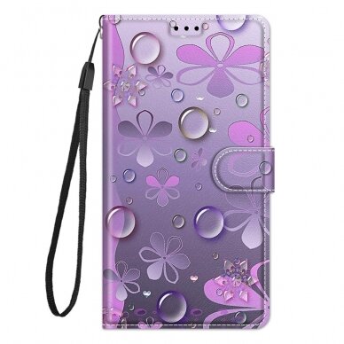 Samsung A12 Tracy fashion dėklas Flower and Waterdrop 4