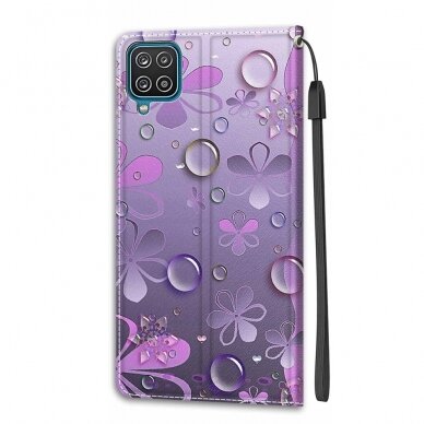Samsung A12 Tracy fashion dėklas Flower and Waterdrop 5