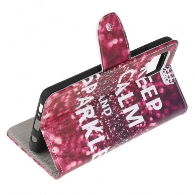 Samsung A12 Tracy fashion dėklas ,,Keep Calm and Sparkle" 3