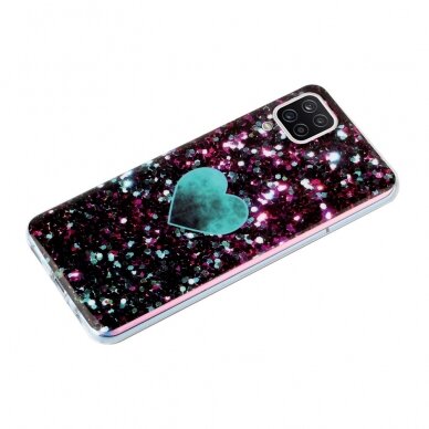 Samsung A12 Tracy nugarėlė Green Heart 3