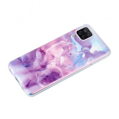 Samsung A12 Tracy nugarėlė Marble Style D purple 3