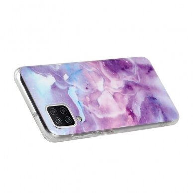 Samsung A12 Tracy nugarėlė Marble Style D purple 4