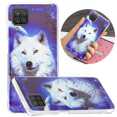 Samsung A12 Tracy šviečianti tamsoje nugarėlė White Dog 3