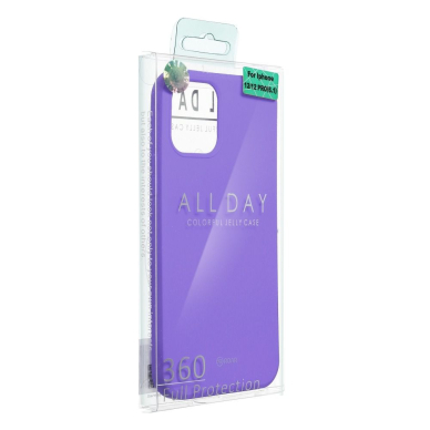 Samsung A12 violetinė ALL DAY ROAR nugarėlė 5