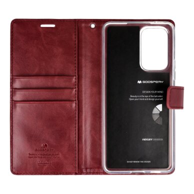 Samsung A13 / A04s wine MERCURY BLUE MOON2 dėklas 4