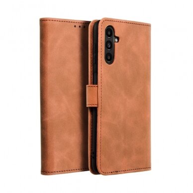 Samsung A13/A04s rudas VELVET dėklas 3