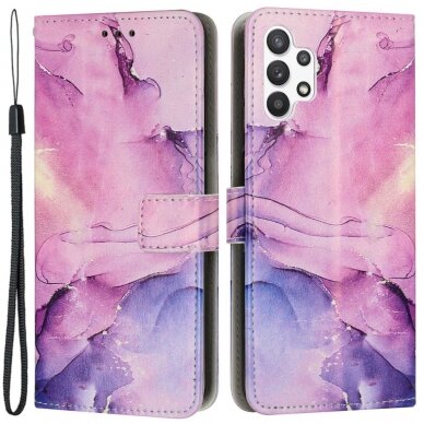 Samsung A13/A04s Tracy fashion dėklas Marble Pink/Purple 2