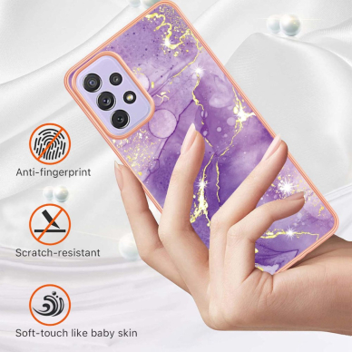 Samsung A13/A04s Tracy nugarėlė MILKY WAY MARBLE Purple 2