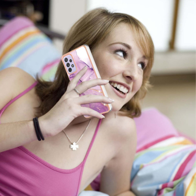 Samsung A13/A04s Tracy nugarėlė MILKY WAY MARBLE Purple2 4