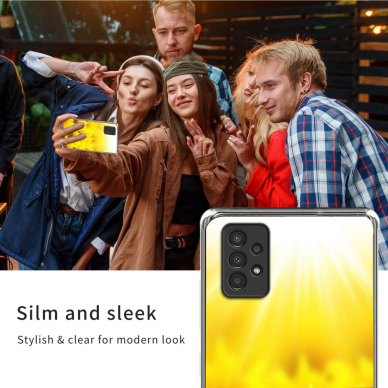 Samsung A13/A04s Tracy nugarėlė White Sunflower Style B 4