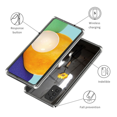 Samsung A13/A04s Tracy nugarėlė White Sunflower Style F 1