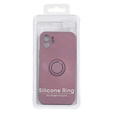 Samsung A13/A04s violetinė VENNUS SILICONE RING nugarėlė 10