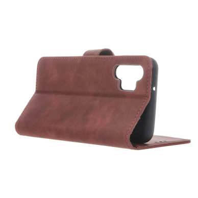 Samsung A14 5G brown VELVET dėklas 4