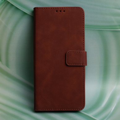 Samsung A14 5G brown VELVET dėklas 6