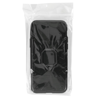 Samsung A14 5G black RING ARMOR WITH CAMSHIELD nugarėlė 5